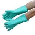 NMSAFETY heavy duty nitirle chemical resistant gloves, long cuff